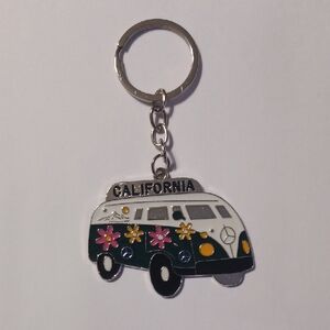 California Van Keychain
